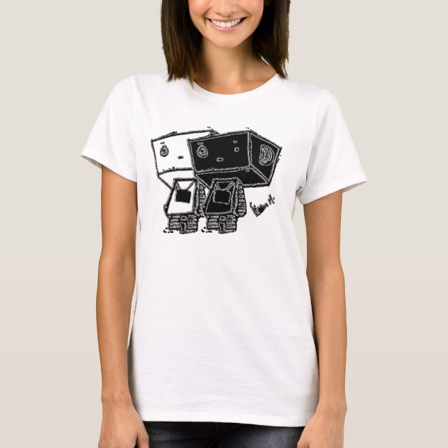 T-shirt Robot tueur (Devant)