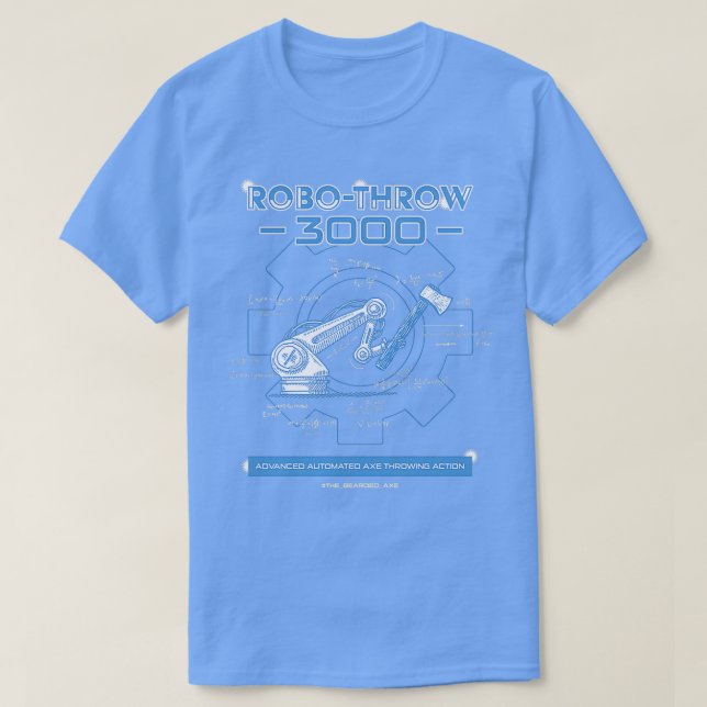 T-shirt RoboThrow 3000 (Design devant)