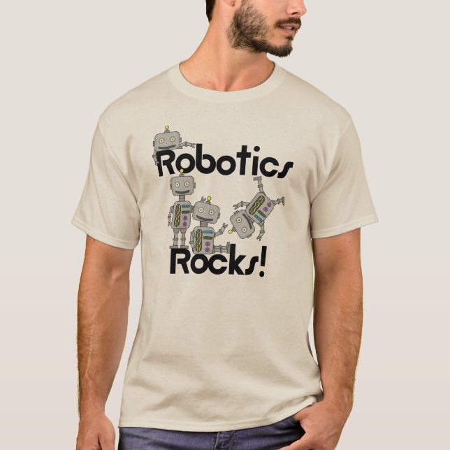 T-shirt Robotics Rocks (Devant)