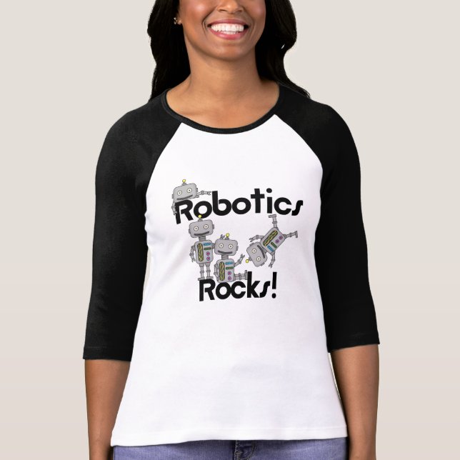 T-shirt Robotics Rocks (Devant)