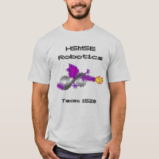 T-shirt Robotique de HSMSE - customisée