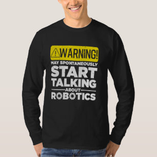 T-shirt Robotique Drôle Pour Hommes Femmes Robotique Ingén