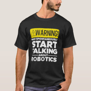 T-shirt Robotique Drôle Pour Hommes Femmes Robotique Ingén