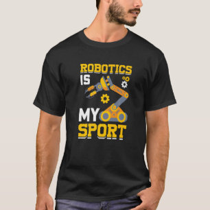 T-shirt Robotique est mon robot sport Mécanique 32