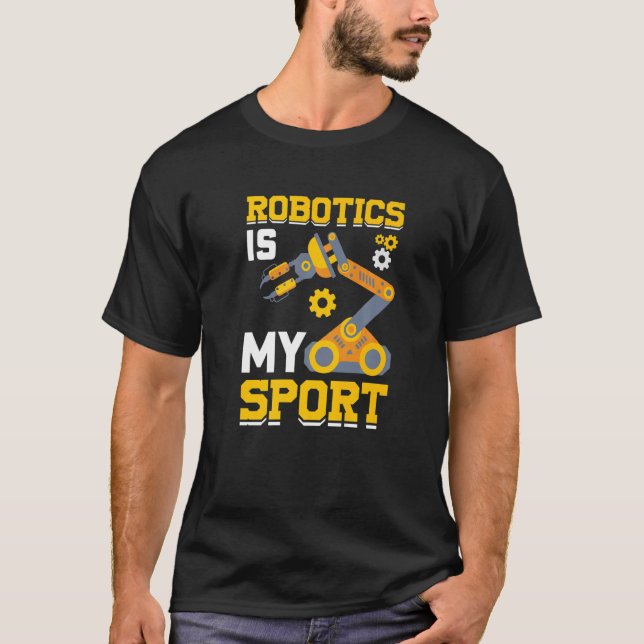 T-shirt Robotique est mon robot sport Mécanique 32 (Devant)