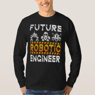 T-shirt Robotique Génie Enfants Hommes Femmes Futur Roboti