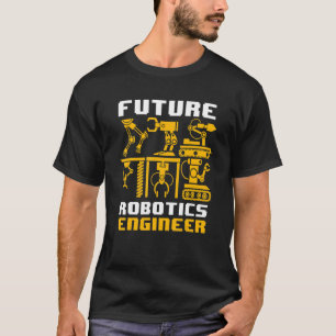 T-shirt Robotique Génie Enfants Hommes Femmes Futur Roboti