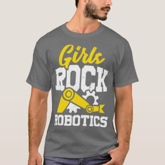 T-shirt Robotique Ingénieur Girl Ingénieur cadeau