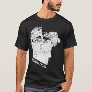 T-shirt Robotique Ingénieur T Robot Builder Love Science G