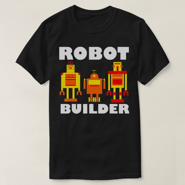 T-shirt Robotique Robot Engineering Robot lover1 (Design devant)