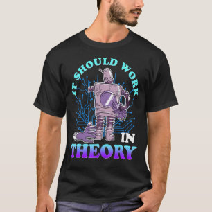 T-shirt Robotique Théorie Robot Ingénieur Robotique Ordina