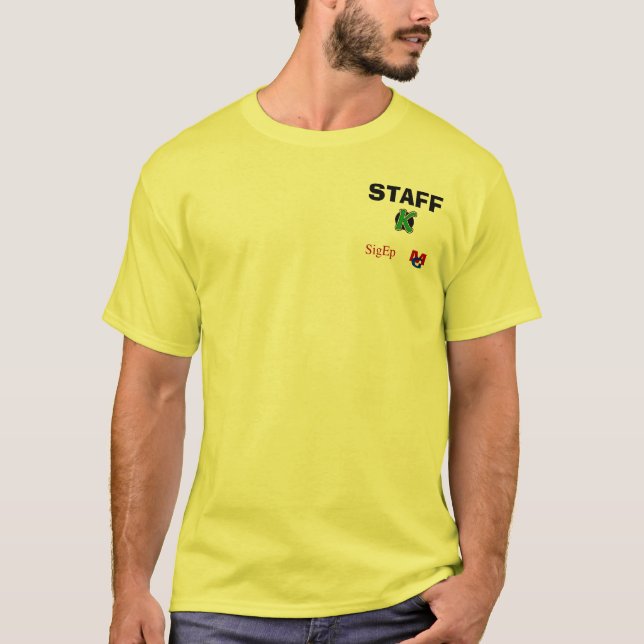 T-shirt Roche avec le votre… Fermez à clef dans la chemise (Devant)