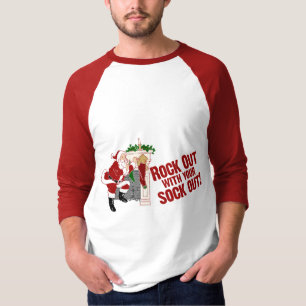 T-shirt Roche avec votre chaussette !