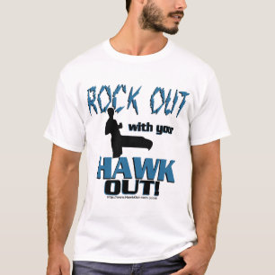 T-shirt Roche avec votre de faucon COM