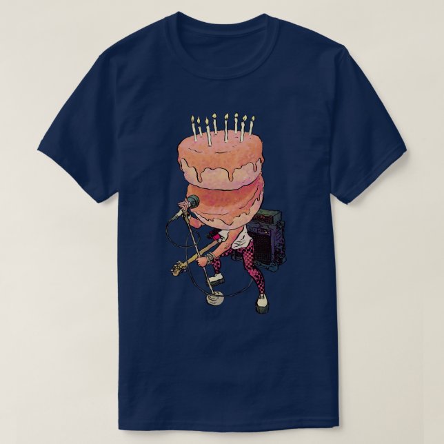 T-shirt Roche d'anniversaire (Design devant)