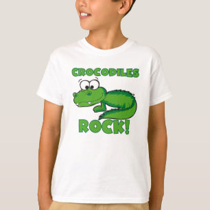 T-shirt Roche de crocodiles