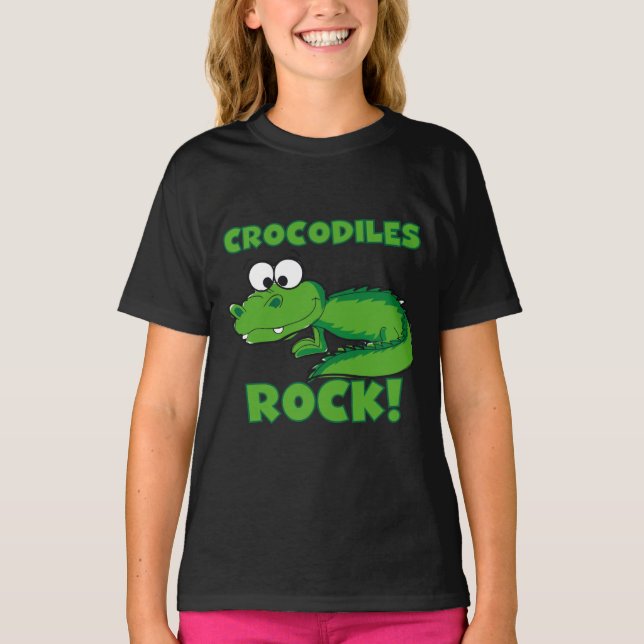 T-shirt Roche de crocodiles (Devant)