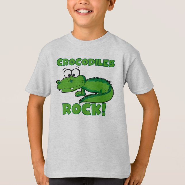 T-shirt Roche de crocodiles (Devant)