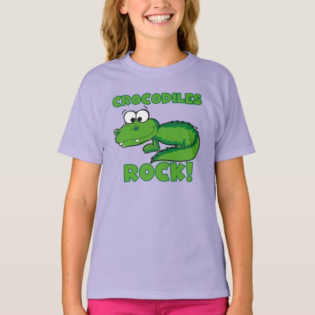 T-shirt Roche de crocodiles (Devant)