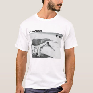 T-shirt Roche de dinosaures