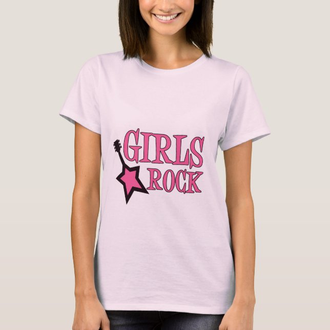 T-shirt Roche de filles ! (Devant)