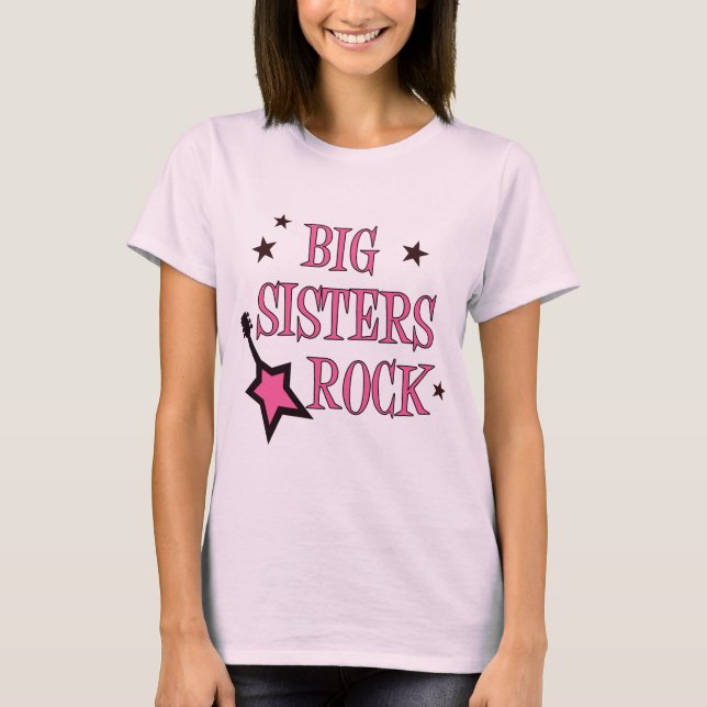 T-shirt Roche de grandes soeurs (Devant)