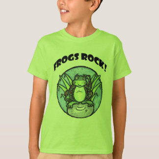 T-shirt Roche de grenouilles