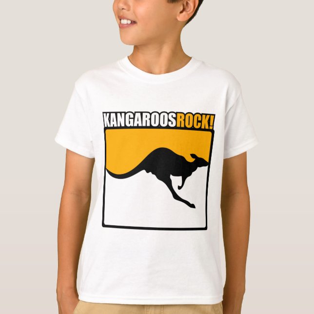 T-shirt Roche de kangourous ! (Devant)