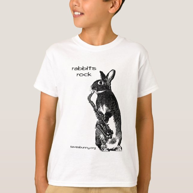 T-shirt Roche de lapins ! (Devant)