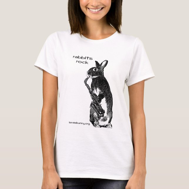 T-shirt Roche de lapins ! (Devant)