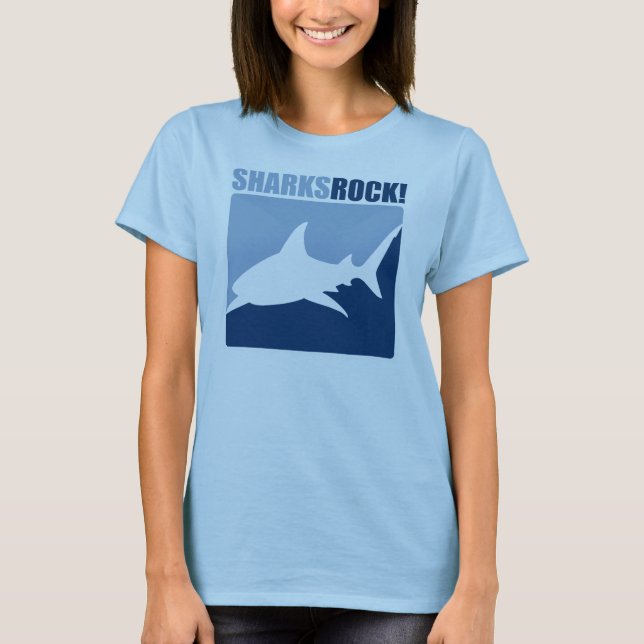 T-shirt Roche de requins (Devant)