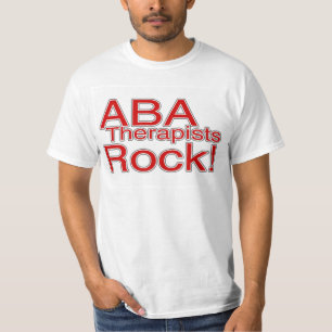 T-shirt Roche de thérapeutes d'aba