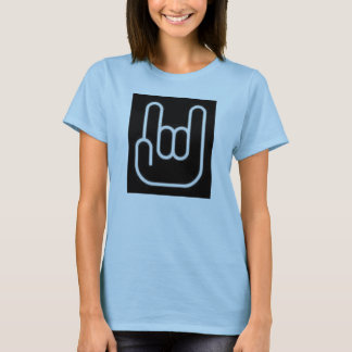 T-shirt roche dessus