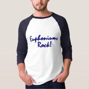 T-shirt Roche d'euphoniums - lettrage bleu