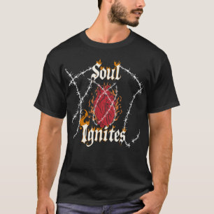 T-shirt Roche divine tombée des ailes sombres