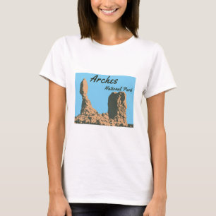 T-shirt Roche équilibrée en Arches National Park - Utah, U