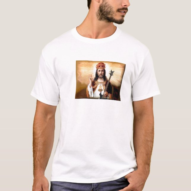 T-SHIRT ROCHE ET PETIT PAIN JÉSUS ! (Devant)