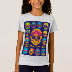 T-Shirt Roche éternelle : Crâne et os croisés Hommage T-sh