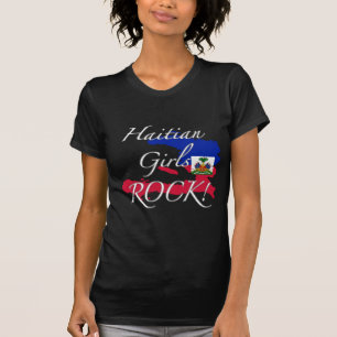 T-shirt Roche haïtienne de filles !