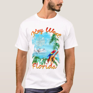 T-shirt Roche tropicale de Key West