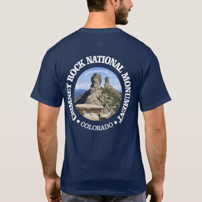 T-shirt Rocher de Chimney (NM) (Dos)