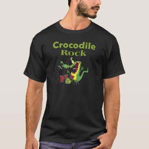 T-shirt rocher de crocodile