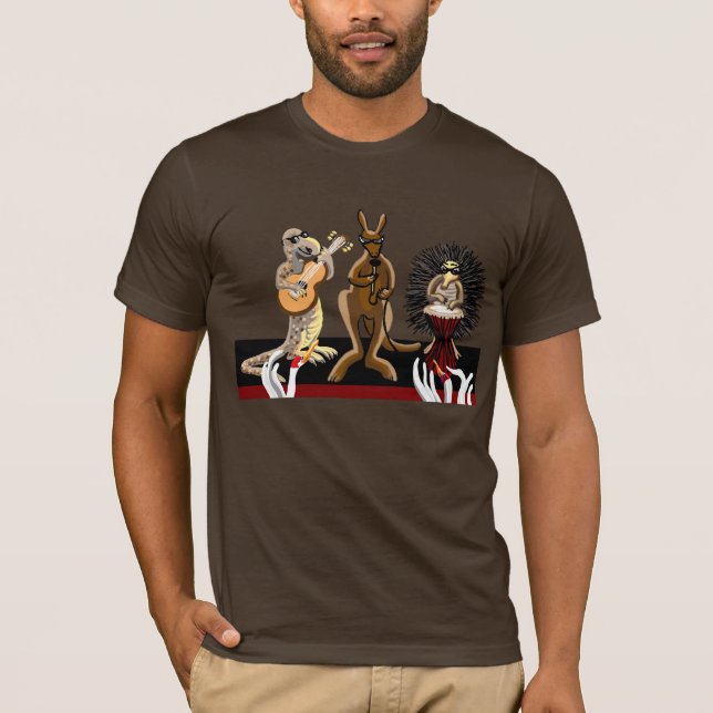 T-shirt Rocher En Bas (Devant)
