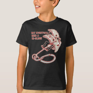 T-shirt Rocher escalade cam re-sling