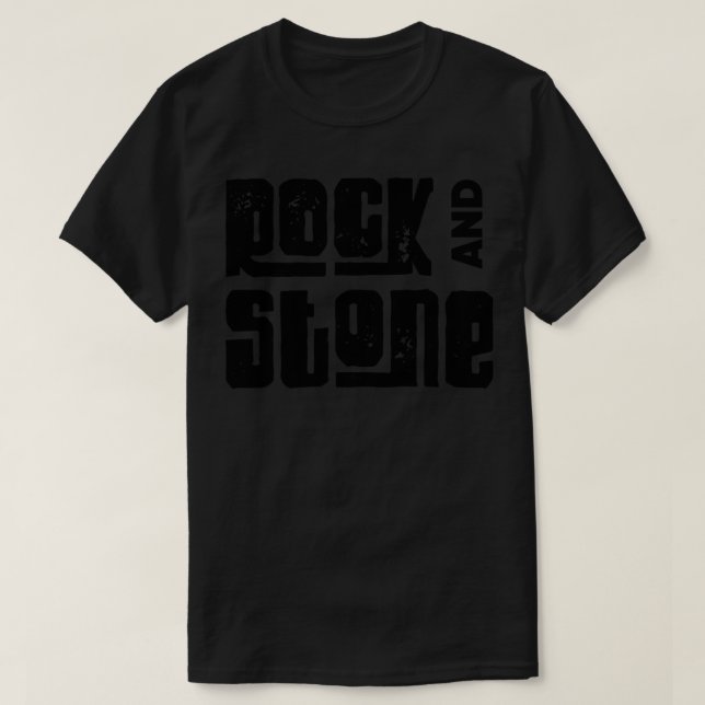 T-shirt Rocher et Pierre Rocher profond Galactique (Design devant)