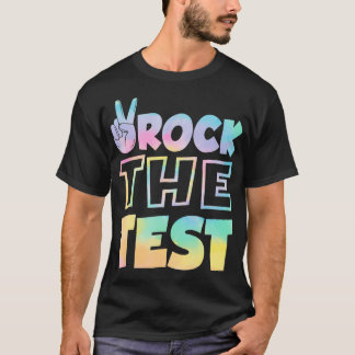T-shirt Rocher Le Jour De Test Tests Apprentissage Motivat