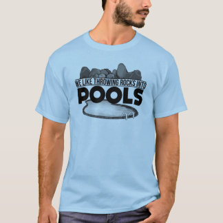 T-shirt Roches dans les piscines