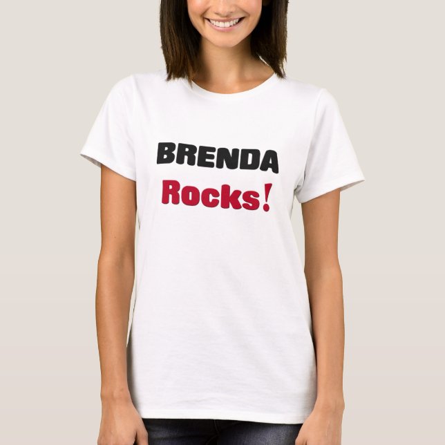 T-shirt Roches de Brenda (Devant)