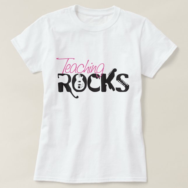 T-shirt Roches de enseignement (Design devant)