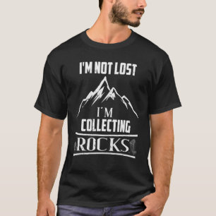 T-shirt Roches de géologue amusantes collectant Rockhound